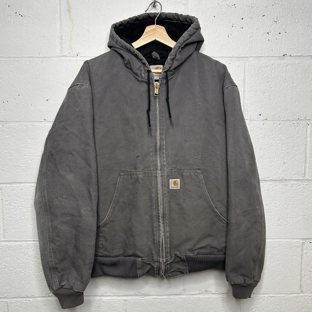 Y2K Carhartt Quilted Active Jacket “Gravel” J140 GVL